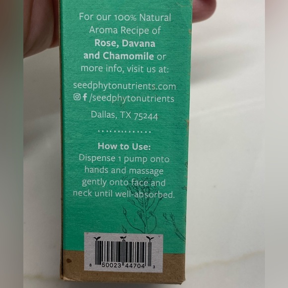 SEED PHYTONUTRIENTS SUNFLOWER & CAMELINA SEED LIGHTWEIGHT FACIAL LOTION NEW - Picture 9 of 10